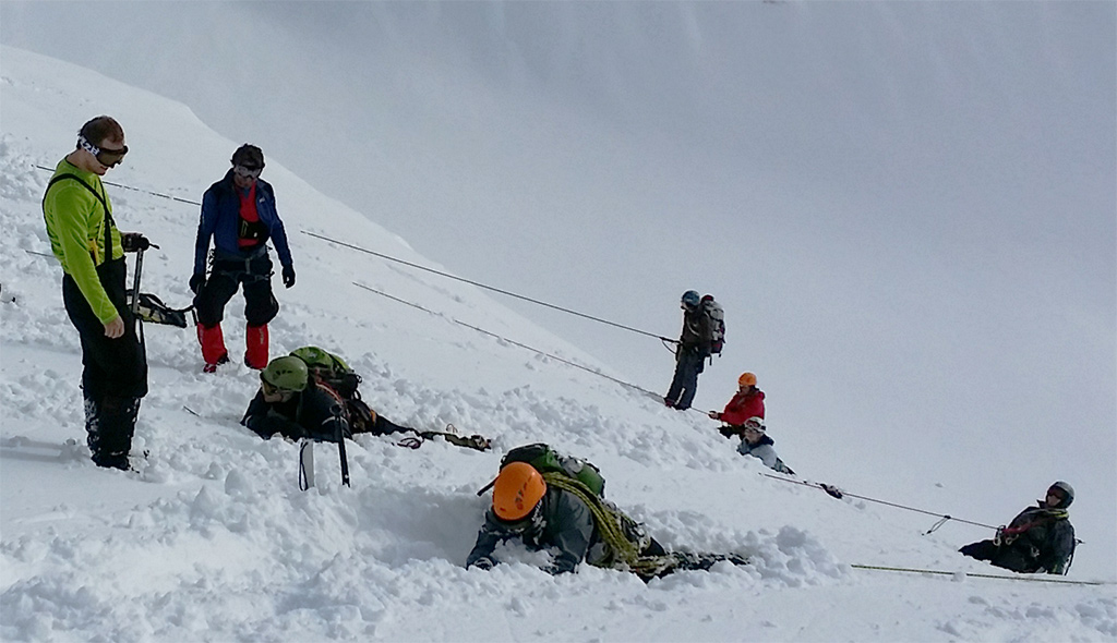 Téli alpesi hegymászó tanfolyam (1.hét)