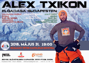 Alex Txikon előadás plakát