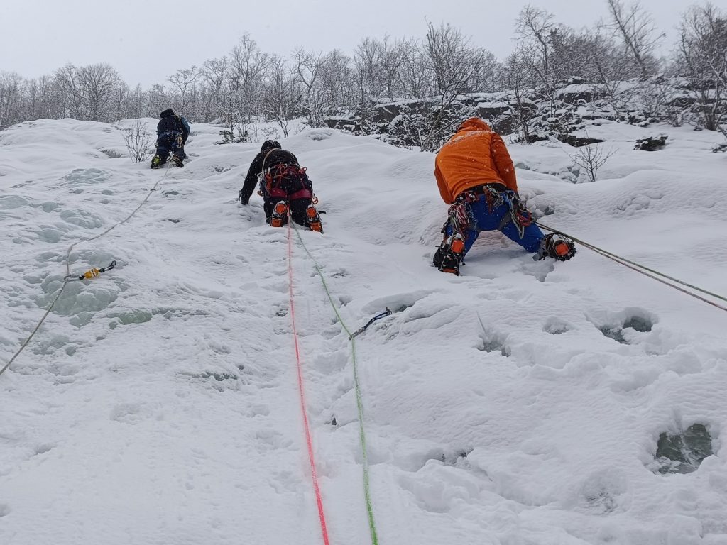 A Lettvan kövér jegein (Fotó: Sárfy Tibor)